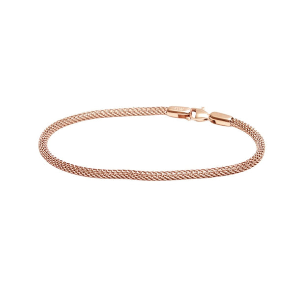 ダニエルウェリントン DANIEL WELLINGTON Mesh Bracelet 2.8 RG 195mm ブレスレット DW00400685 レディース メンズ ローズゴールド